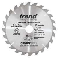 Trend CSB/21024TC Craft 210mm X 24t X 30mm X 1.8 DCS7485 £23.68